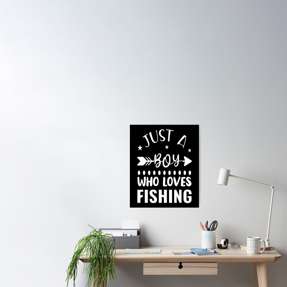 Just A Boy Who Love Fishing Shirt, Fishing Lover T-shirt, Cool