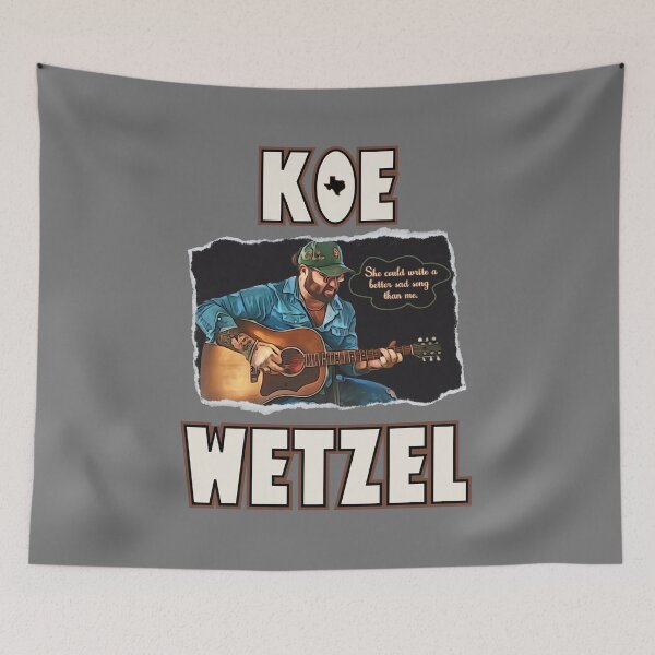 Item preview, Koe Wetzel Sad Song Lyrics designed and sold by dmbdana.