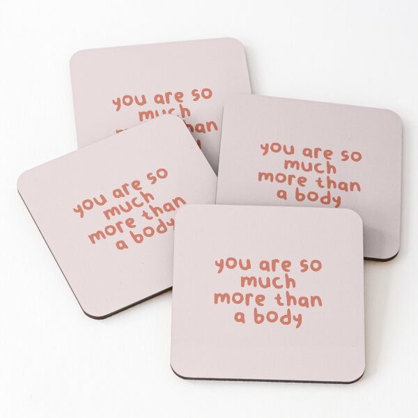 Item preview, You Are So Much More Than A Body, Eating Disorder Recovery designed and sold by Artestygraphic.