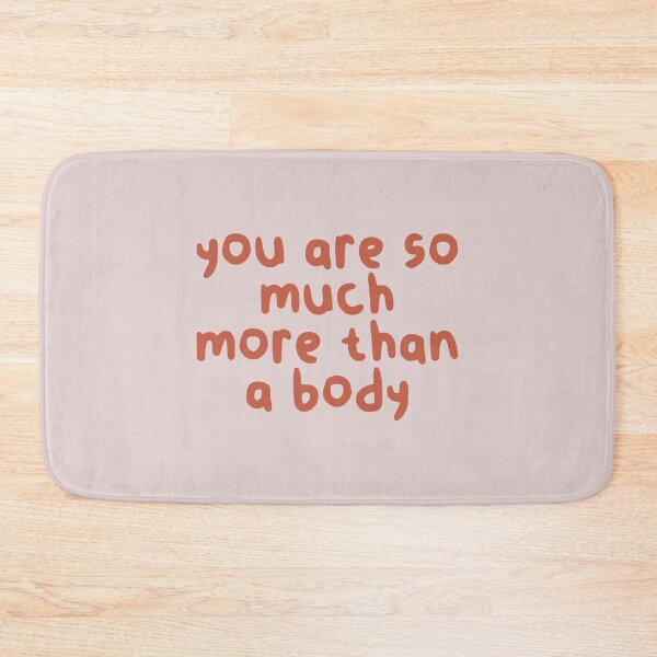 Item preview, You Are So Much More Than A Body, Eating Disorder Recovery designed and sold by Artestygraphic.