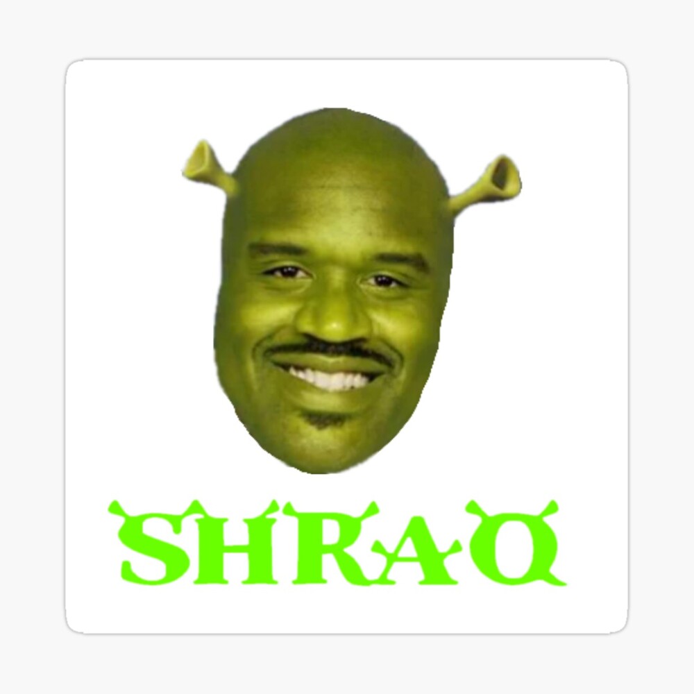 Shrekuille O'neal shrek Shaquille O'neal Digital Art 