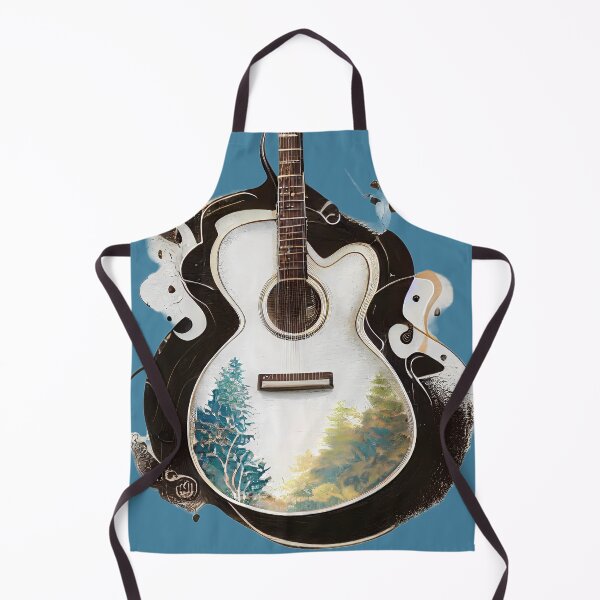 Item preview, Fusion of Guitar and Nature - Vintage designed and sold by Silvio K..