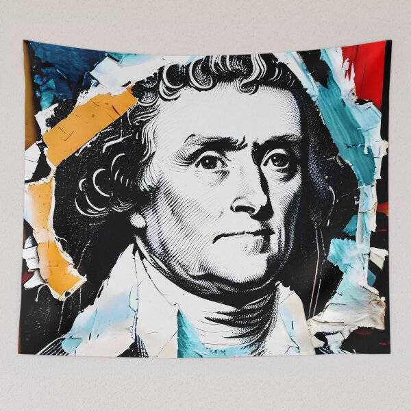 Item preview, Benjamin Franklin Street Style AI Pop Art - Ai Art designed and sold by stayrad.