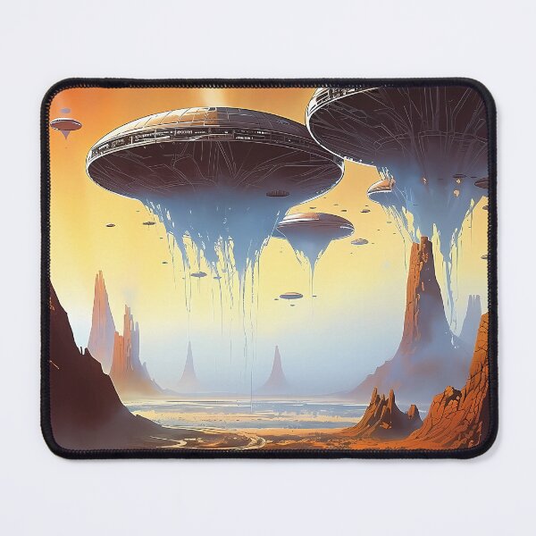 Item preview, UFOs Over Australia designed and sold by ThePrintiverse.