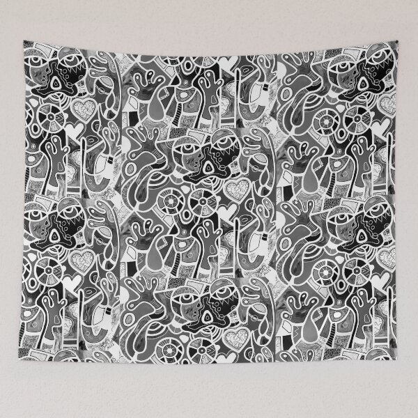 Item preview, Great Black and White Love designed and sold by Marzena30art.