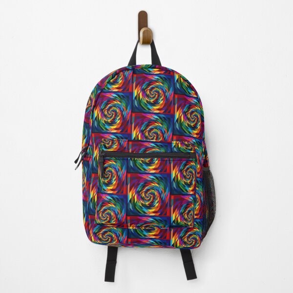 Item preview, AMOLED Rainbow Spinning Super Vortex Graphic Art designed and sold by CRAZY&ART.