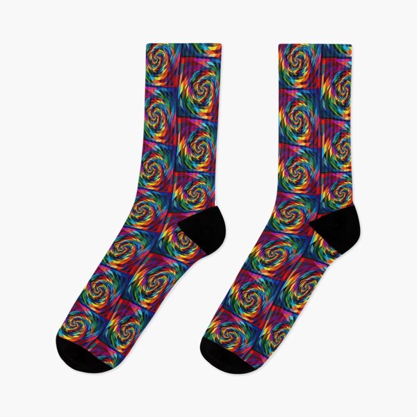Item preview, AMOLED Rainbow Spinning Super Vortex Graphic Art designed and sold by CRAZY&ART.