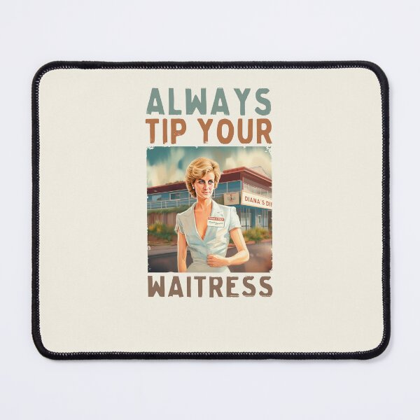 Item preview, Waitress Princess Diana designed and sold by DebbieDoesDogs.