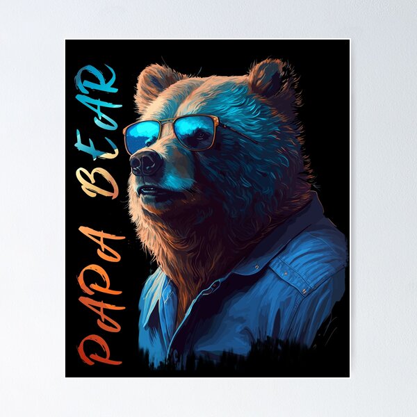 Cool Grizzly Bear Posters for Sale
