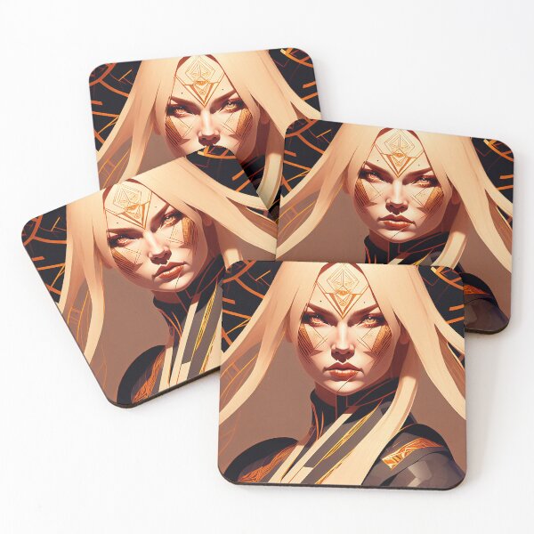 Item preview, Blonde Samurai designed and sold by Henry Barre Art.