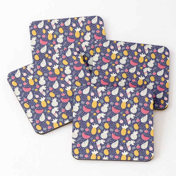 Item preview, Bright and Playful Fruit Pattern Design designed and sold by ArtPowTech.