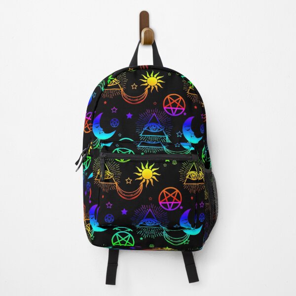 Item preview, occult illuminati eye halloween rainbow designed and sold by Gossip Rag.
