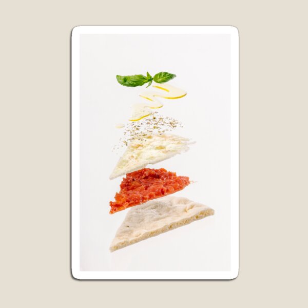 Item preview, exploded view of a slice of pizza designed and sold by Juri Pozzi.