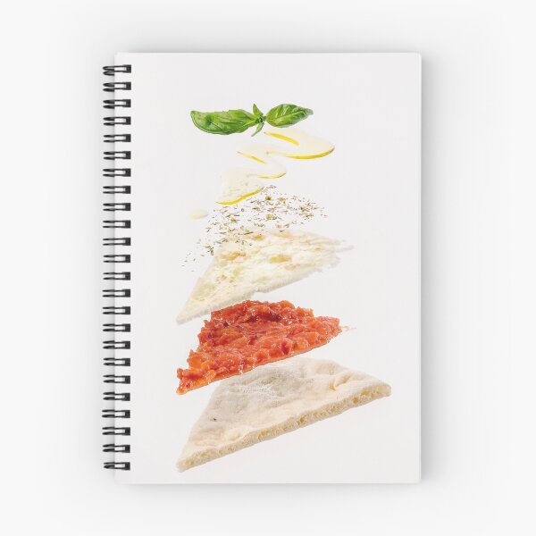 Item preview, exploded view of a slice of pizza designed and sold by Juri Pozzi.