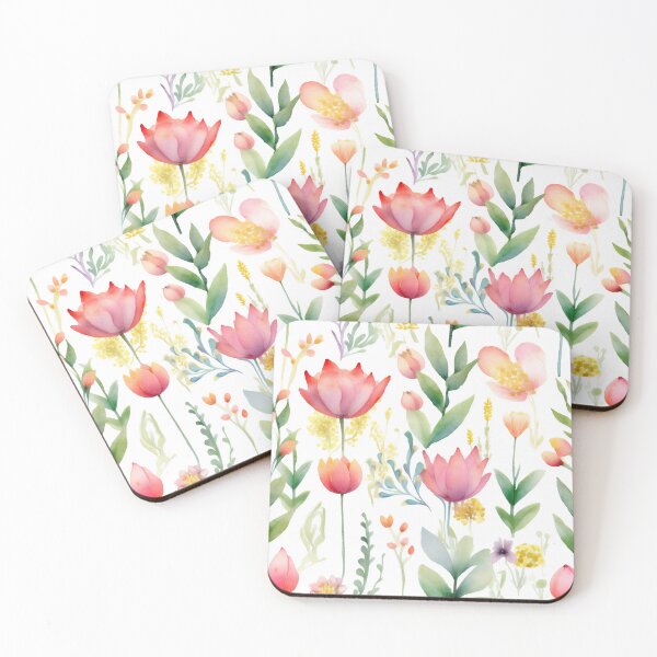Item preview, Experience the Beauty of Spring with Our Watercolor Spring Flowers Collection of Apparel and Homeware designed and sold by ThePurpleMelon.