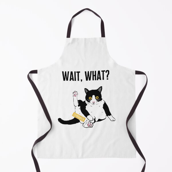 Item preview, Wait what shocked cat censored designed and sold by PizzaFB.