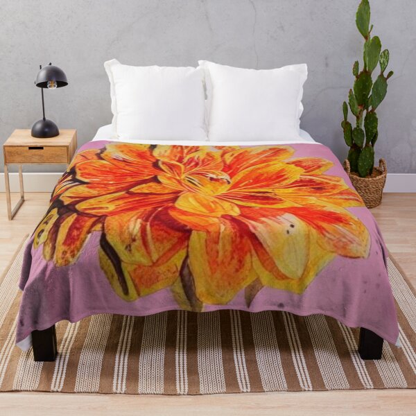 Item preview, Watercolor Orange Flower designed and sold by RMH23.