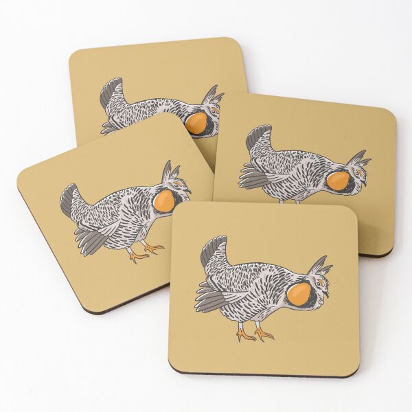 Item preview, Prairie chicken designed and sold by katienielandart.