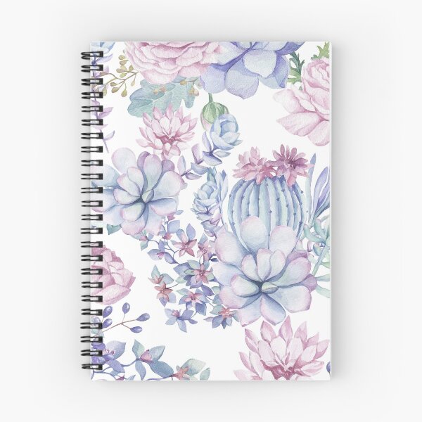 Item preview, Trendy Succulents Green and Blue Desert Succulent Southwestern Pattern  designed and sold by DesertDecor.