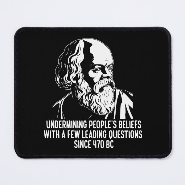 Item preview, Socrates The Socratic Method Funny Philosophy designed and sold by JackCurtis1991.
