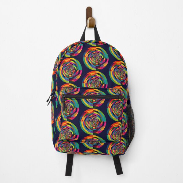 Item preview, AMOLED Rainbow Spinning Super Vortex Graphic Art designed and sold by CRAZY&ART.