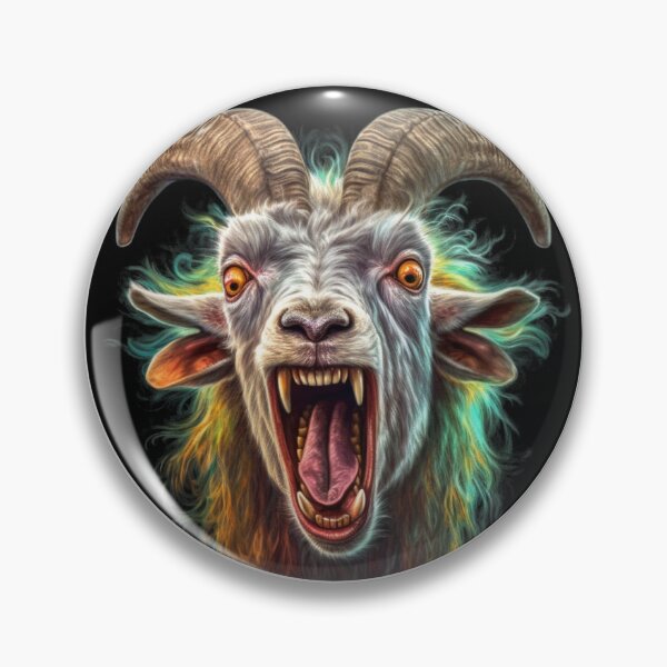 Item preview, Screaming Goat designed and sold by HiddenPassions.