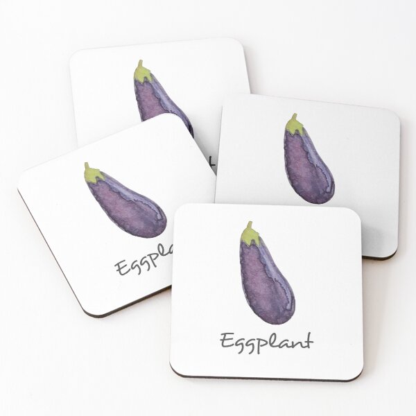 Item preview, Eggplant watercolor designed and sold by SharlowStudios.