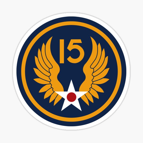 Item preview, 15th Airforce Emblem  designed and sold by warbirdwear.