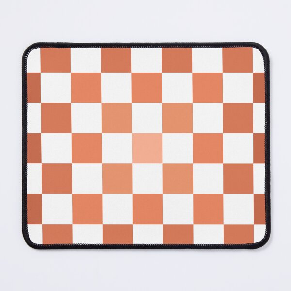 Item preview, Ombre Peach Checkered pattern  designed and sold by 247vibes.