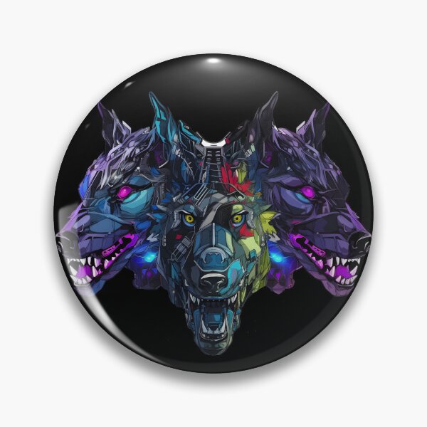 Item preview, New Myths Cyber Three Headed Dog designed and sold by DarkwoodLab.