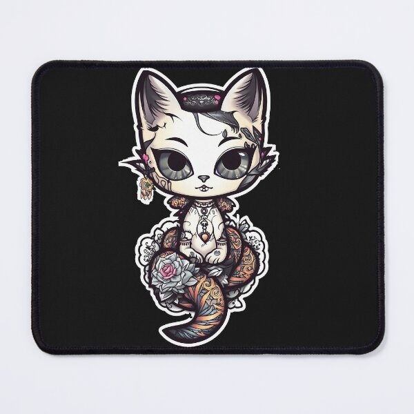 Item preview, Cute cat, your new feline friend and cat fashion accessory! designed and sold by CragGrimVisions.