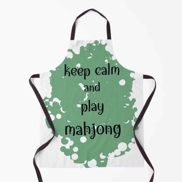 Item preview, keep calm and play mahjong designed and sold by EmeraldeaArt.