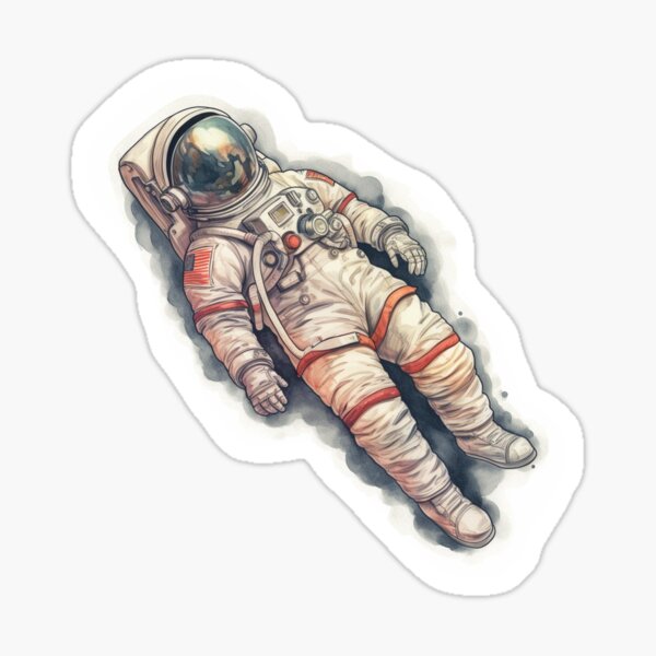 Item preview, Astronaut Space Walk designed and sold by HiddenPassions.