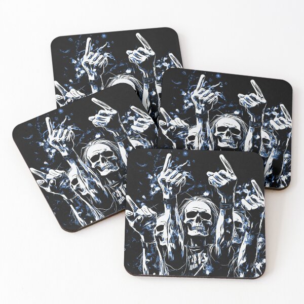 Item preview, Energetic Rebellion: Rock Skull with Hands designed and sold by umfhn.