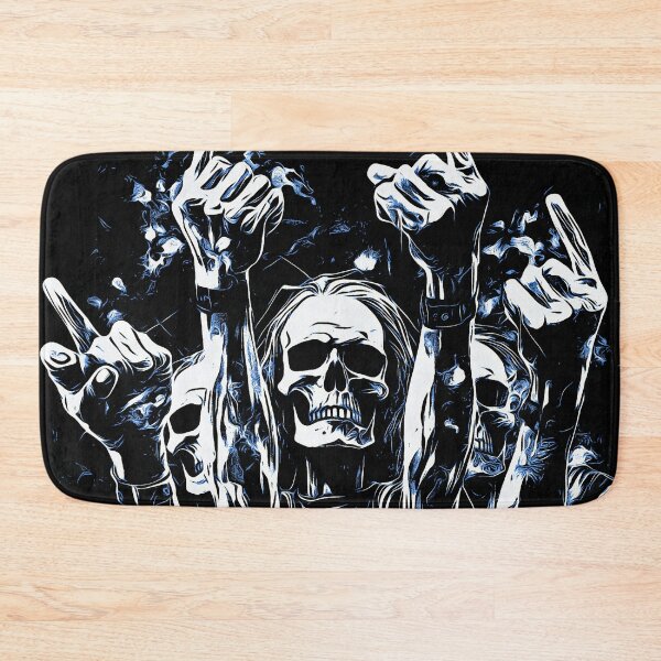 Item preview, Energetic Rebellion: Rock Skull with Hands designed and sold by umfhn.