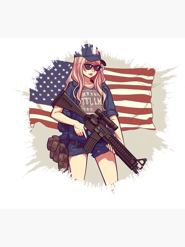Patriotic Darling - American Anime Girl