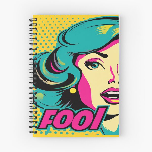 Item preview, April Fool Spiralution, Fun Pop-art style, quirky, bold, colorful designed and sold by Spiralution.