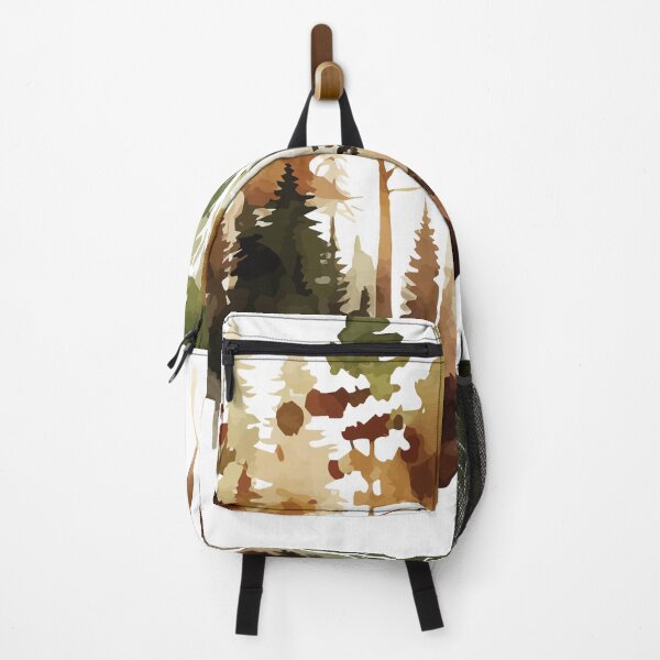 Item preview, A Sepia Forest - Watercolor Trees and Leaves designed and sold by GVRDesign.