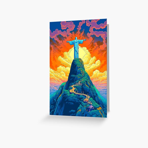 Item preview, Christ The Redeemer, Rio De Janeiro, Brazil designed and sold by ThePrintiverse.