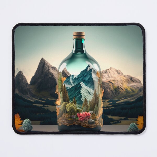 Item preview, Bottle mountain designed and sold by Arts.Lifes   .Styles.