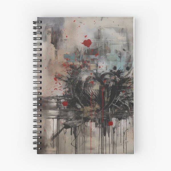 Item preview, Grunge heart artwork, poisoned hope theme designed and sold by SvarunPogani.