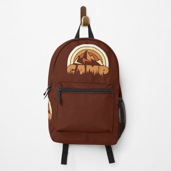 Item preview, Camp Classic Retro Mountain Sunset Outdoor Action Graphic designed and sold by CRHPOD20.