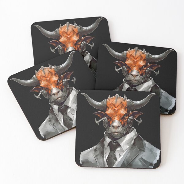 Item preview, New Myths Cyber Minotaur designed and sold by DarkwoodLab.