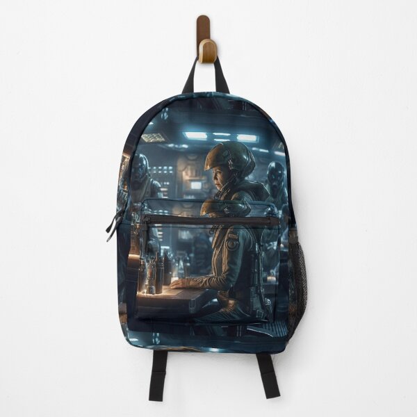 Item preview, Starbase Bar: Sci-Fi Pilot in Military Armor designed and sold by CreationP.
