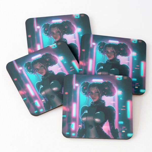 Item preview, Cybernetic girl designed and sold by Henry Barre Art.