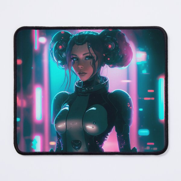 Item preview, Cybernetic girl designed and sold by Henry Barre Art.