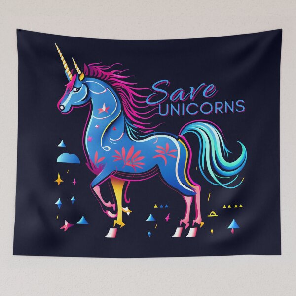 Item preview, Saving Unicorns designed and sold by Javier Narváez Solarte.