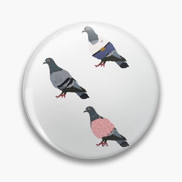 Item preview, Fun pigeons designed and sold by tinasartspace.
