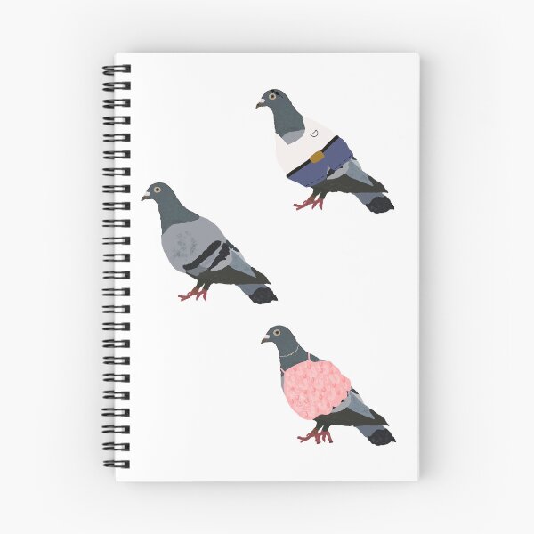 Item preview, Fun pigeons designed and sold by tinasartspace.
