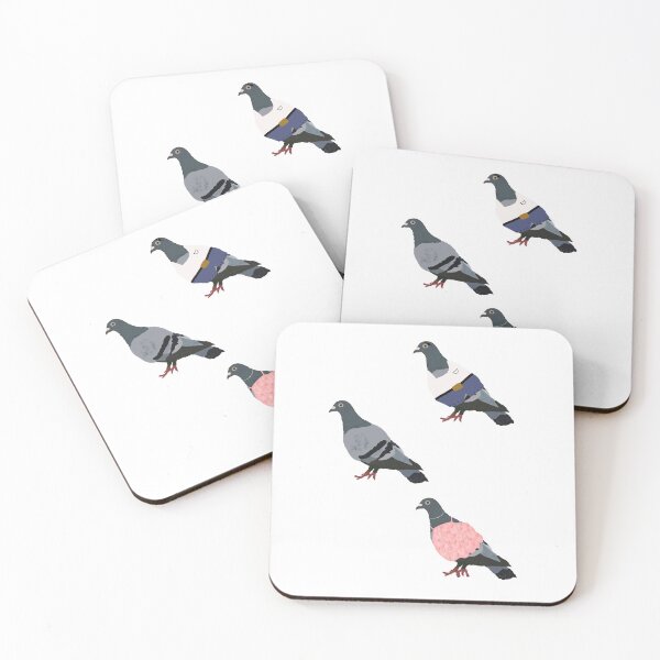 Item preview, Fun pigeons designed and sold by tinasartspace.